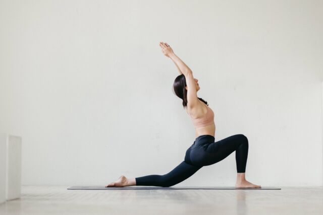 Do you know the name of this yoga pose?🧘‍♀️

This is known to be the Anjaneyasana pose, also known as the lower lunge pose in yoga, is a graceful posture that stretches and strengthens various parts of the body. 

From a kneeling position, one leg extends forward with the knee bent at a 90-degree angle, while the other leg remains behind, toes tucked under for stability. The hips sink down towards the mat as the torso gently leans forward, creating a deep stretch through the hip flexors, quadriceps, and groin. With arms raised overhead or resting on the front thigh for support, this pose encourages openness in the chest and shoulders, enhancing both physical and emotional flexibility. 

Anjaneyasana is not only beneficial for increasing flexibility and strength but also for promoting balance and focus, making it a valuable addition to any yoga practice.

Come try our classes, no matter what your level is, there will be a class for you☺️

#yoga #yogaposes #stability #strenght #yogastudio #wellness #yogaintoronto #yogi #yogalover