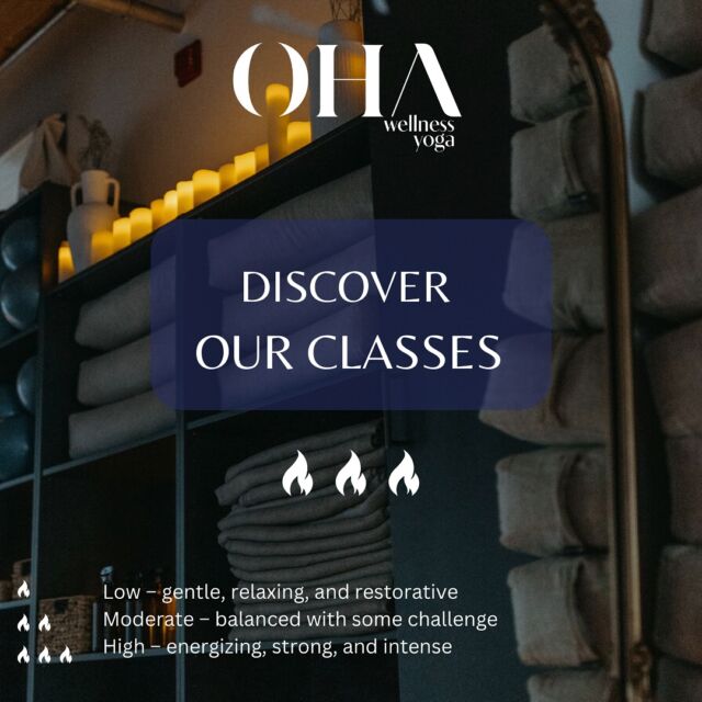 💙🌟Find your perfect class at OHA Wellness!

Looking to sweat it out under bright lights or unwind in the soft glow of candlelight? We’ve got you covered!

🔥 Bright & energizing classes for those ready to move, sweat, and feel uplifted during the day.

🕯️ Candlelit classes at night in a cozy, semi-dark room to move and burn or to relax and calm your mind.

🎶 Always set to inspiring music, no matter the vibe you’re craving.

From beginners to seasoned pros, there’s a spot for everyone. 

Ready to find your flow? 🙌

Tap the link in our bio to book your next class!

#Torontoyoga #OHAWellness #yogapractice #Wellnessjourney