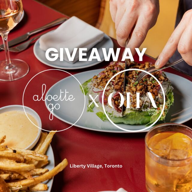 YESSS! It’s our anniversary month, and we’re thrilled to partner with our neighbor @aloettego in Liberty Village! 🎉

Prize:
- Gift Card to use at @aloettego (value $50 CAD)
- 2 weeks of unlimited yoga at @ohawellness (value $100 CAD)

How to enter:
1️⃣ Like & save this post
2️⃣ Follow @ohawellness & @aloettego
3️⃣ Tag your friends in the comments (each tag = 1 entry)
4️⃣ Bonus entry 🌟 Share this post to your story and tag us!

Giveaway ends March 23rd at 10 PM (ET)
Winner announced March 24th via DM!
Good luck! 🤞

#giveaway #giveawaytoronto #wellnesstoronto #yogagiveaway