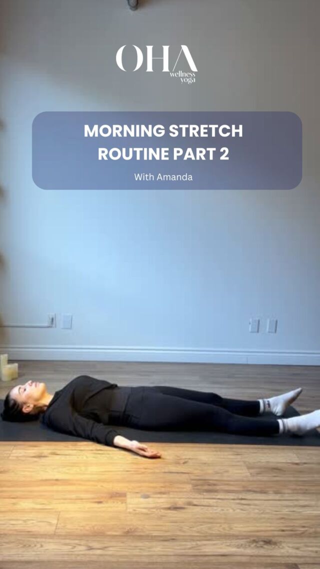 Try out this simple yoga stretch sequence with our talented instructor Amanda. 

These stretches will help open up your hips and give ease back stiffness. 

If you haven’t yet, don’t forget to check out part 1 of the morning stretch routine with Amanda! 

#morningstretch #yogavideos #torontoyoga #wellnesstoronto #yogastudio #selfcare #mindfulness